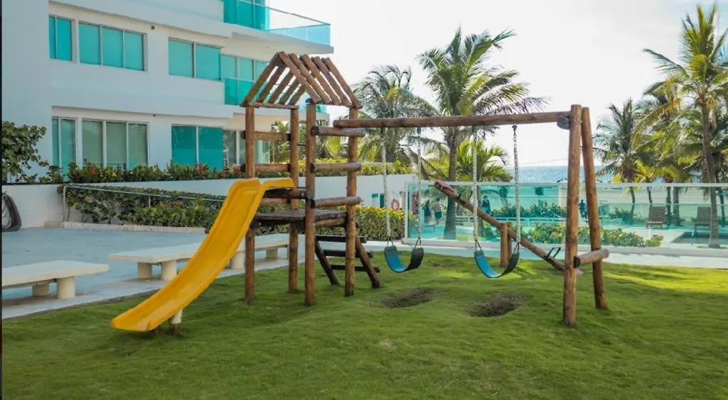Edificio Acceso Directo Al Mar Primera Linea De Playa 2 Habitaciones Cartagena 0*,  Colombia