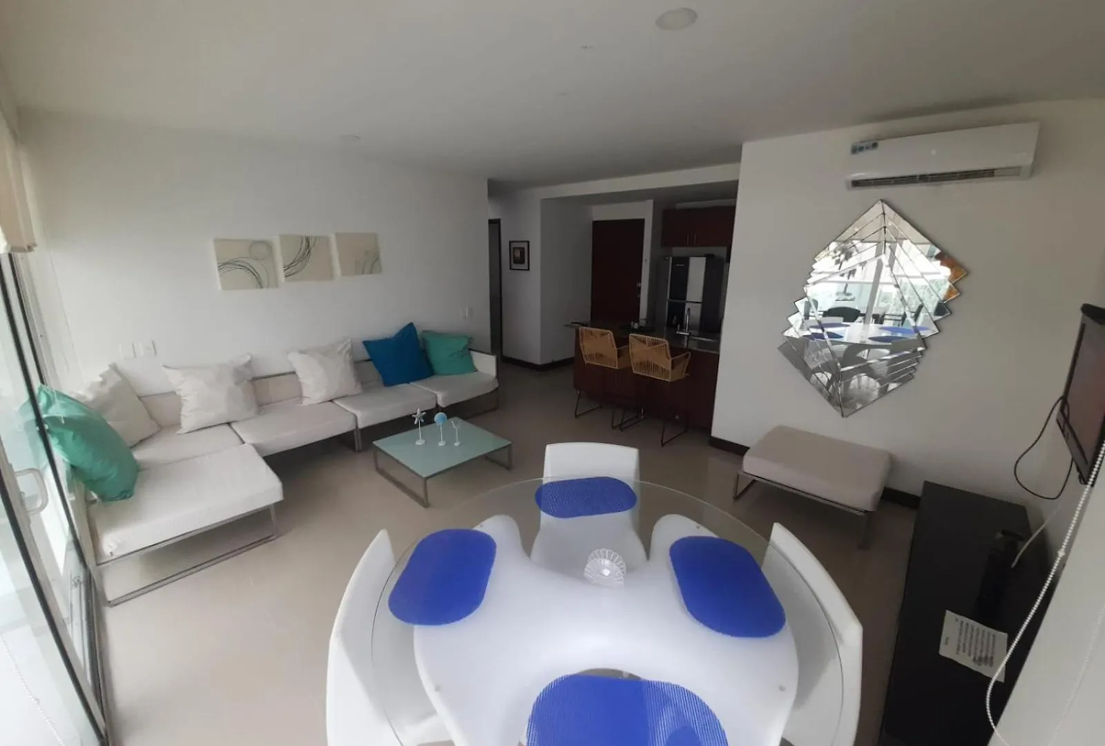 Edificio Acceso Directo Al Mar Primera Linea De Playa 2 Habitaciones Cartagena Apartment